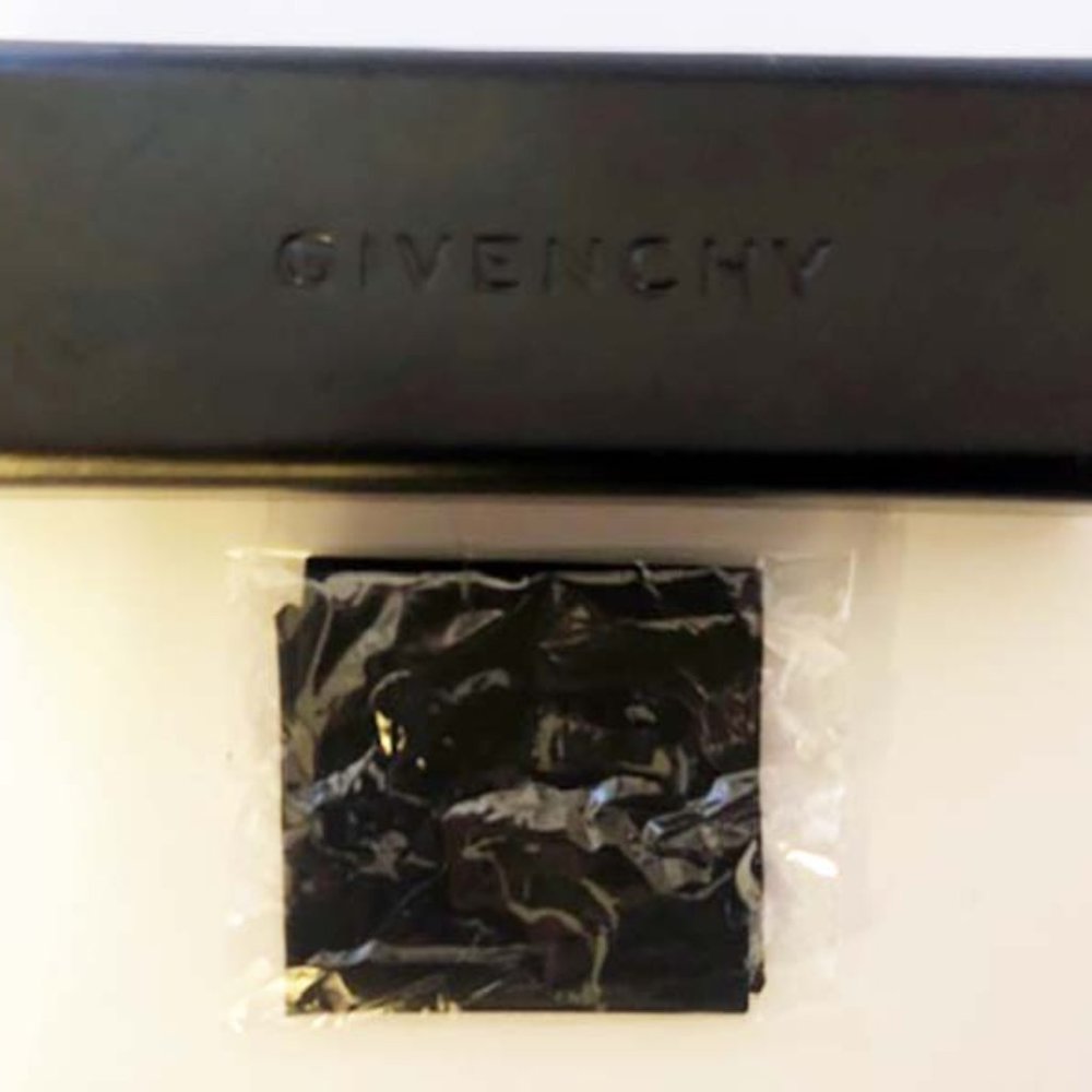 Givenchy Authentic Black Hardshell Folding Case W… - image 3